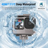 Picture of Aluminum Waterproof Case for GoPro Hero 12/11/10/9 Black, Protective 131FTUnderwater Dive Housing Shell with 2 Cold Shoe for GoPro Hero12/11/10/9 Black Action Camera