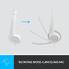 Picture of Logitech H390 Wired Headset for PC/Laptop, Stereo Headphones with Noise Cancelling Microphone, USB-A, in-Line Controls for Video Meetings, Music, Gaming and Beyond - Off White