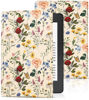 Picture of Uppuppy for Kindle Paperwhite 11th Generation Case 6.8 Inch 2021 / Paperwhite Signature Edition Cute Women Girls Teens Kids Unique Floral Folio Fabric Paper White Cover with Auto Sleep/Wake E-Reader