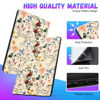 Picture of Uppuppy for Kindle Paperwhite 11th Generation Case 6.8 Inch 2021 / Paperwhite Signature Edition Cute Women Girls Teens Kids Unique Floral Folio Fabric Paper White Cover with Auto Sleep/Wake E-Reader