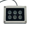 Picture of Infrared Illuminator, 940nm 6 LEDs 30 Degree Wide Angle IR Illuminator for Night Vision,Waterproof LED Infrared Light for IP Camera,CCTV Security Camera