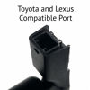 Picture of Dongar Dashcam Power Adapter (10-pin Type B). Compatible with Select Toyota, Lexus, Subaru Models. Connects to Rearview Mirror, Built-in USB Power Source, Easy to Install