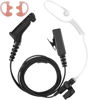 Picture of APX 6000 XPR 7550e Earpiece w/Mic Compatible for Motorola Radios APX4000 APX6000 APX7000 APX8000 XPR7550 XPR7550e 7580e 7380e 7350e Surveillance Headset (Acoustic Tube Headset with Silicone Ear Buds)