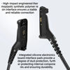 Picture of APX 6000 XPR 7550e Earpiece w/Mic Compatible for Motorola Radios APX4000 APX6000 APX7000 APX8000 XPR7550 XPR7550e 7580e 7380e 7350e Surveillance Headset (Acoustic Tube Headset with Silicone Ear Buds)