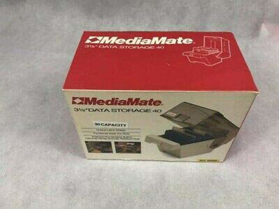 Picture of Amaray MediaMate 3.5" Floppy Disk Data Storage File Holds 30