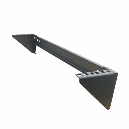 Picture of Mofangtech 2U Folding 19 Inches Cold Rolled Steel Wall Mountable Simple Vertical Rack and Networking Euipment Rack Including Hardware for Assembly (2U100)