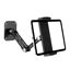 Picture of Lucrave Tablet Wall Mount Holder, Aluminium Extendable iPad Wall Holder, with 360°Rotating Base Adjustable and Foldable for iPad Pro Air Mini, Samsung Galaxy Tab, All 4.7-12.9" Phones and Tablets