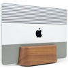 Picture of Adjustable Vertical Laptop Stand For Desk, Macbook Stand Laptop Holder, Macbook Pro Stand, Laptop Stand Vertical Macbook Pro Dock, Wood Mac Stand, Macbook Air Stand Laptop Dock (Solid Walnut)