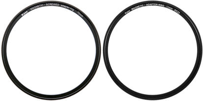 Picture of Kase 72mm DIY Adapter Kit Converts Conventional Screw-in Filter to Magnetic