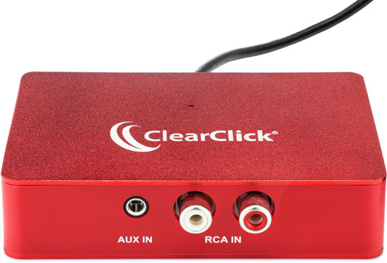 Picture of ClearClick Audio to USB 2.0 (Second Generation) - Audio Capture & Live Streaming Device - Input 1/8" 3.5mm Aux AV RCA Audio & Music - USB-C Plug & Play