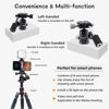 Picture of Panoramic Ball Head with Handle All Metal CNC Ball Head Camera Mount DMIDITIR Tripod Head with Arca Swiss Quick Release Plate for Tripod, Monopod, DSLR, Camcorder, DV, Telescope, Hunting (Titanium)