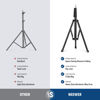 Picture of NEEWER 71"/180cm Portable Light Stand, Adjustable Metal Camera Tripod Reverse Folding Light Tripod, LED Light Ring Light Reflector Stand with Flip Locks for Live Streaming Vlog Video Recording, ST180R
