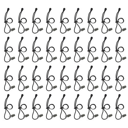 Picture of Background Backdrop Clips Clamps Holder for Photo Video Studio,36 Pack,Black