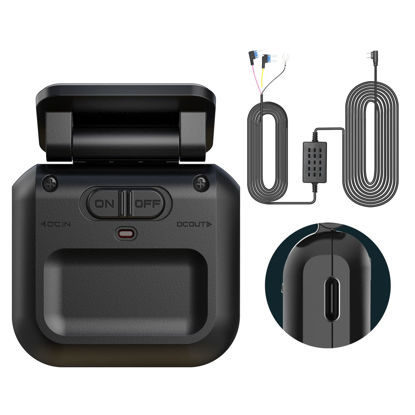 Picture of Neideso Type-C Hardwire Kit with Radar Detection, Suitable for N300/ N700 and Type-C Interface Dash Cam,12V-24V to 5V/2.5A, with Low Voltage Protection, 24-Hour Radar Detection Parking Monitoring