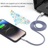 Picture of 6Pack(3/3/6/6/6/10FT)[Apple MFi Certified] iPhone Charger Lightning Cable Fast Charging iPhone Charger Cord Nylon Braided for iPhone14/13/12/11Pro Max/XS MAX/XR/XS/X/8/7Plus iPad AirPods