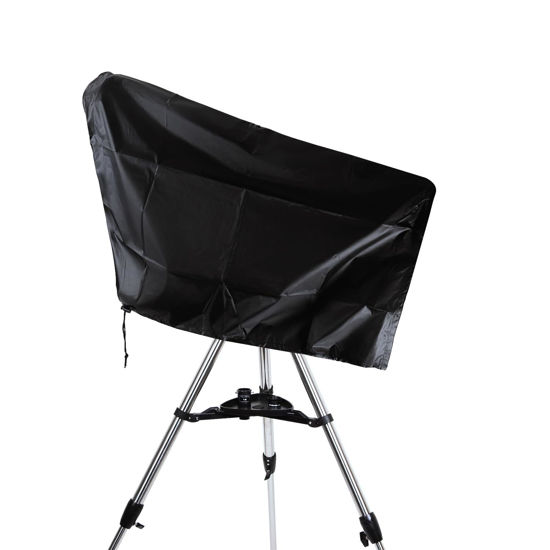 Picture of SUNSURE Dustproof Telescope Cover 39x29in Protective Waterproof Telescope Cover with Adjustable Drawstring for indoor or Outdoor Use (Black-39x29in)