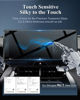 Picture of BIBIBO for 2023 2024 Toyota Venza Screen Protector 2023 2024 Toyota Venza (XLE/Limited Nightshade Edition)12.3 inch Radio Display 2024 Venza Tempered Glass Anti-Glare Scratch Ultra-Clear 2024 Toyota