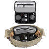Picture of S-ZONE Padded Foldable Bag for DSLR SLR Camera TLR Sony Canon Nikon or Flash, grey, Covers & Cases