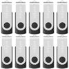 Picture of Professional 10-Pack of Enfain 8GB USB 2.0 Flash Memory Sticks - Ideal for Presentations, Promotions, Catalogs, Software, and Media Distribution (Black)