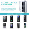 Picture of Outdoor Keypad Cover Protector,Clear Flip Cap Doorbell Rain Cover,Doorbell Cover Weatherproof,Access Control Rain Cover Compatible for Ring Doorbell/Door Keypad/Lock Keypad/Employee Time Clock