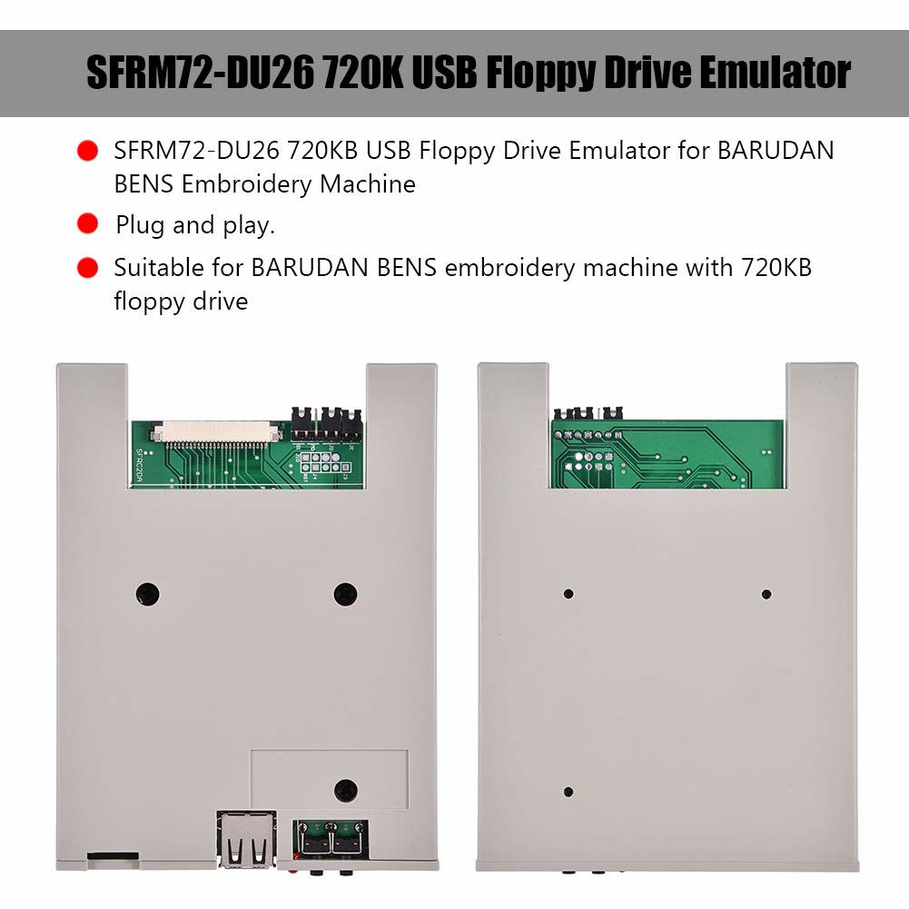 GetUSCart- USB Emulator, SFRM72-DU26 720K USB Floppy Drive Emulator for ...