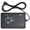 Picture of RFID Reader,Ajfwm 125KHz/13.56Mhz Dual Frequency RFID Scanner Read 1326 Family Proximity Cards & EM4100 ID IC NFC Card Access Control System Home Again