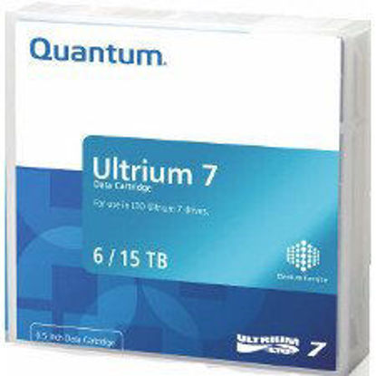 Picture of Quantum LTO-7 Tape Ultrium, 6TB/15TB LTO-7, Part # MR-L7MQN-01