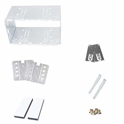 Picture of Universal Car Radio Mounting Double Din 2 Din Car Cage Head Unit Cage Fitting Kit