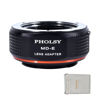 Picture of PHOLSY Lens Mount Adapter for Rokkor MD/MC/SR Lens Compatible with Minolta MD to E Mount Camera Body Compatible with Sony a1 a9 a7S iii/ii, a7R a7C a7 iv/iii, a6600 a6500 a6400 a6300 a6000 NEX etc.