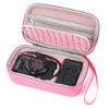 Picture of Seracle Camera Bag Carrying Case Compatible with Canon G7X Mark III/ G7X Mark II Digital Camera, Hard Bag Suitable for Travel and Home Storage (Pink)