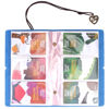 Picture of co2CREA Travel Case Replacement for Yoto Audio Card Portfolio Case - Holds up to 180 Yoto Cards - Designed to Hold Yoto Player Audio Cards（Blue）