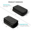 Picture of Travelkin Cord Organizer Travel, Electronic Organizer Travel Case, Cable Organizer Bag For Cords,Chargers Phone, Sd Card,Usbs (Black)