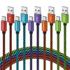 Picture of Teyssor USB C Cable 10FT 5-Pack Nylon Braided USB A to Type C Charger Cable Fast Charging Cord Compatible with Samsung Galaxy S24 S23 S22, Note 20 10 9 8, Moto G7 G8 Type C Cable