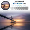 Picture of NEEWER 55mm Variable ND Filter ND3-ND1000, 1.5-10 Limited Stops Neutral Density Filter with HD Optical Glass & Double Sided 30 Layer Nano Coatings, Water Repellent/Scratch Resistant/Aluminum Frame