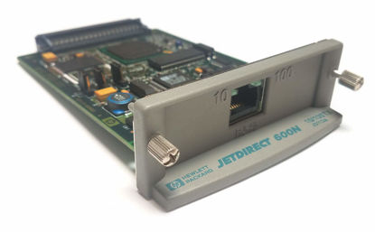 Picture of USA Printer Company HP 600N JetDirect Card (J3113A, J3113-60012) Fast Ethernet EIO Internal Print Server w/ 2MB Memory & 10/100Base-TX Network