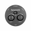 Picture of Saramonic Miniature 2-Channel 3.5mm Microphone & Audio Mixer with TRS & TRRS Output Cables for Cameras, Smartphones, Computers & More (AX1)