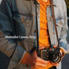 Picture of Evergreen Genuine Leather Minimalist Neck Shoulder Slim Camera Strap (Black, 38")
