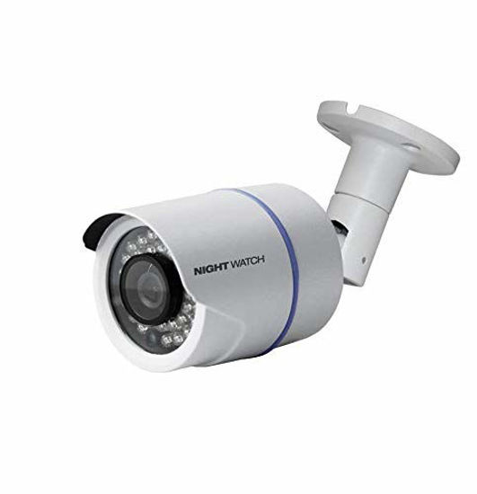 Picture of Night Watch Security 1 Pack Analog HD 1080p Wired Bullet Camera (White, Camera Only, Compatible with Night Owl DVRs)