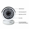 Picture of Night Watch Security 1 Pack Analog HD 1080p Wired Bullet Camera (White, Camera Only, Compatible with Night Owl DVRs)
