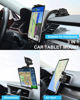 Picture of Phichy Car Tablet Holder Mount for 4.7"-12.9" Phone & iPad - Super Suction Cup Tablet Mount for Car Dashboard Windshield Air Vent 3 in 1, Compatible with iPad Pro/Air/Mini, Galaxy Tab, iPhone, Tablets