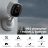 Picture of AOQEE 2K Security Camera Outdoor-2.4Ghz WiFi Indoor Camera with Phone App for Baby/Pet/Dog Monitoring, Color Night Vision with Motion Alert, 24/7 SD Recordings, Works with Alexa/Google Home, C1-White