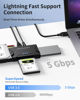 Picture of POSUGEAR USB 3.0 to IDE and SATA Adapter, External Hard Drive Reader Ultra Recovery Converter for Universal 2.5"/3.5" Inch HDD/SSD Hard Drive Disk, Hard Drive Adapter Included 12V/2A Power Adapter
