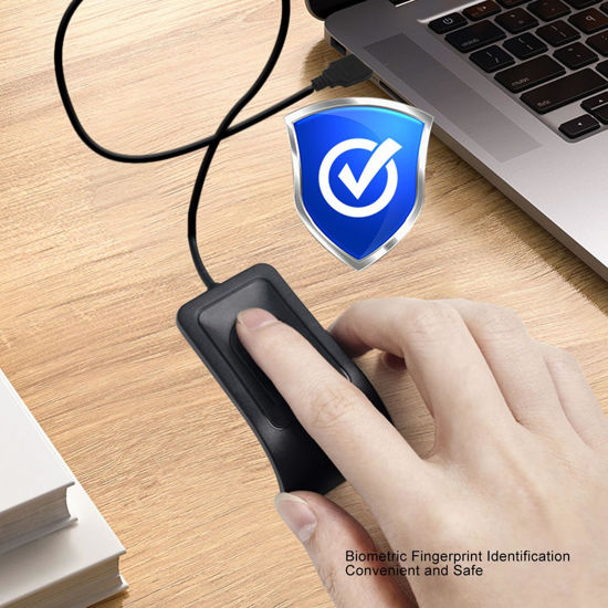 GetUSCart- Fingerprint Reader WA28 USB Cable Connection, Plug and Play ...