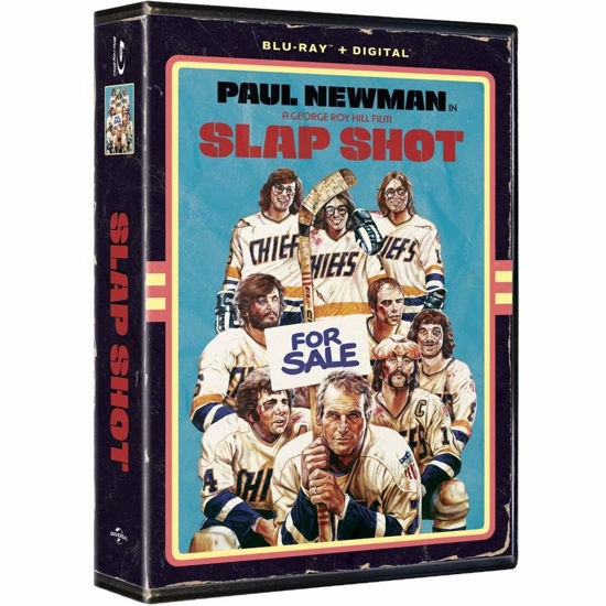 Picture of Universal Home Video Slap Shot (VHS Artwork) (Blu-Ray)