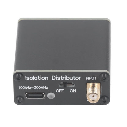 Picture of Active RF Isolation Distributor, 100kHz-150MHz RF Splitter for SDR GPSDO Source, Reliable Distribution with Isolator for Common Mode Interference Suppression