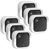 Picture of Qopoto Silicone Case Cover for All-New Blink Outdoor 4 (4th Gen) - Weatherproof Protective Skin Cover with Hat Brim for All-New Blink Outdoor 4 Smart Security Camera (White, 6 Pack)
