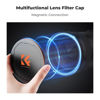 Picture of K&F Concept 72mm Thread & Magnetic 2-in-1 Lens Filter Cap Only Compatible with K&F Magnetic Swap System