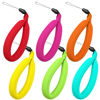 Picture of Weewooday 6 Pcs Floating Wrist Strap Waterproof Camera Phone Float Lanyard Foam Floating Band for Camera, Cell Phone, Waterproof Bag, 6 Colors