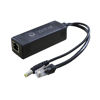 Picture of POE Splitter - Step Down 48V to 12V - 3A Power POE+ - Gigabit 2.1mm Power Plug Tip - Outdoor POE Power LoRaWAN Helium Miner Router WiFi Hotspot Camera Power