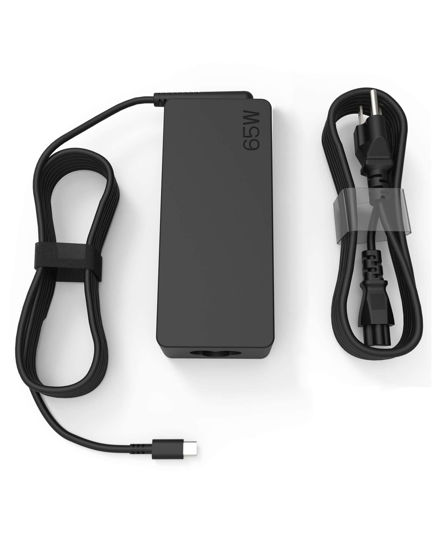 Picture of 65W 45W USB C Laptop Charger for Lenovo ThinkPad T14 T16 gen 1 gen 2 X1 Yoga L13 7i C740 920 C930 C940 Type C AC Power Adapter for Lenovo ThinkPad T480 T490 P52s Chromebook 2nd Gen Laptop Power Cord